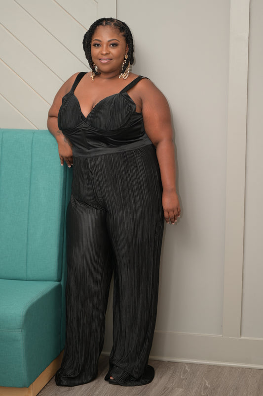 Elegant Me Black Jumpsuit